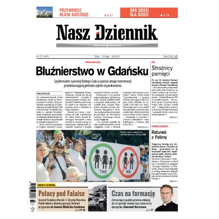 Nasz Dziennik z dnia 29.05.2019 wydanie PDF