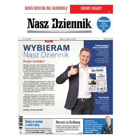 Nasz Dziennik z dnia 31.05.2019 wydanie PDF