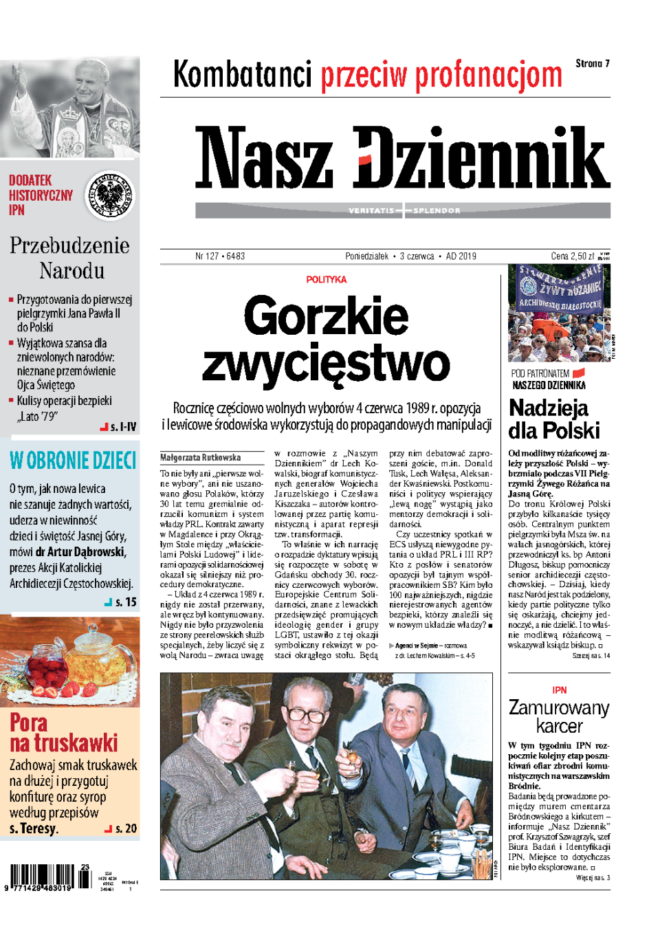 Nasz Dziennik z dnia 03.06.2019 wydanie PDF
