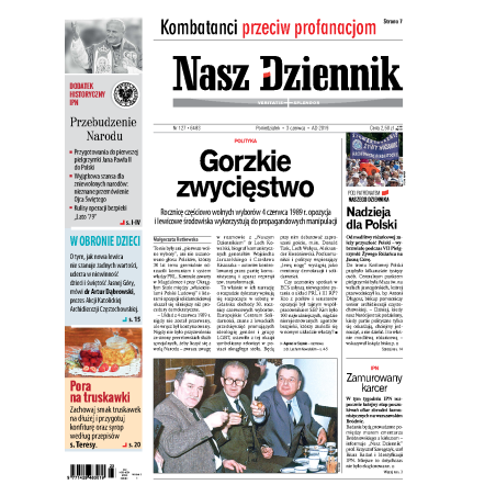 Nasz Dziennik z dnia 03.06.2019 wydanie PDF