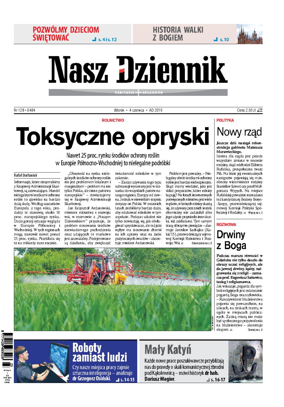 Nasz Dziennik z dnia 04.06.2019 wydanie PDF