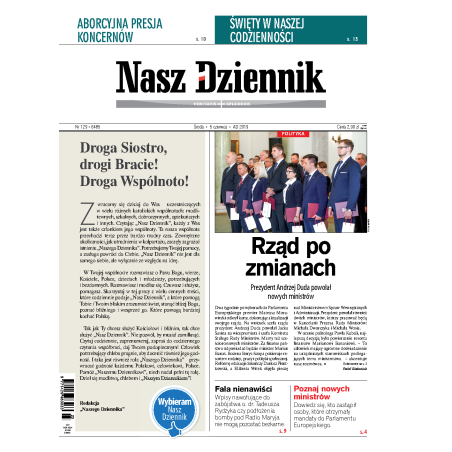 Nasz Dziennik z dnia 05.06.2019 wydanie PDF