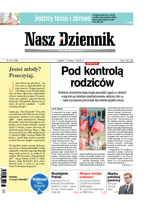 Nasz Dziennik z dnia 06.06.2019 wydanie PDF