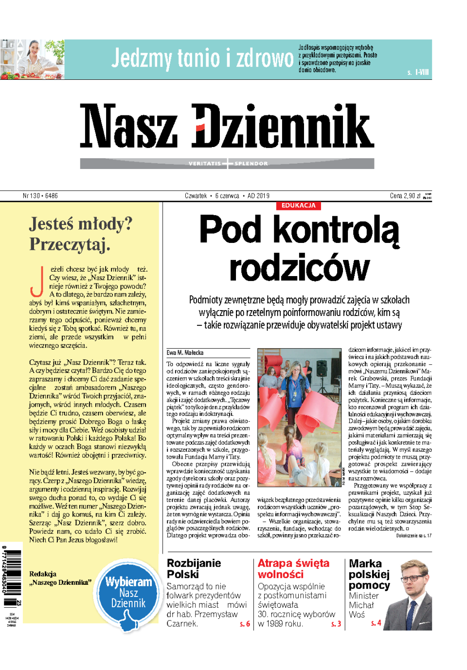 Nasz Dziennik z dnia 06.06.2019 wydanie PDF