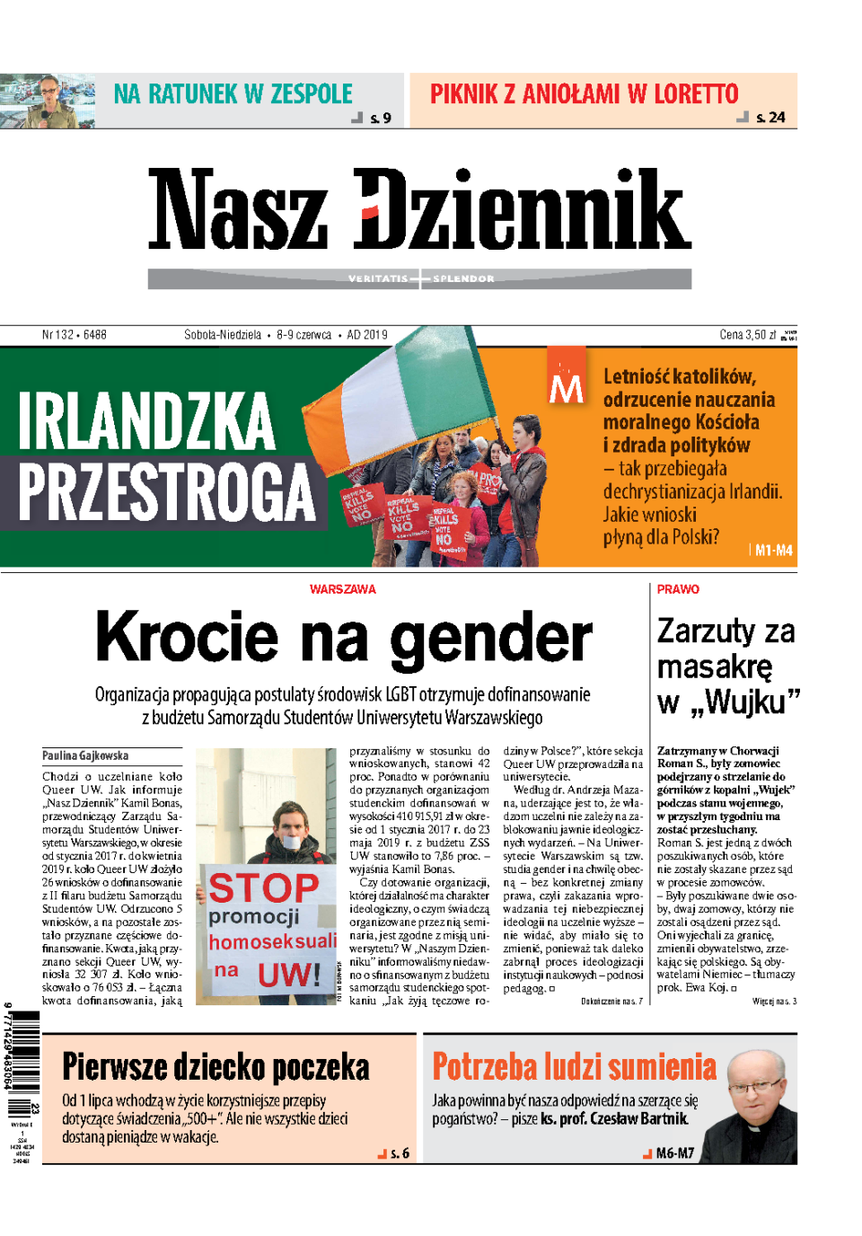 Nasz Dziennik z dnia 08.06.2019 wydanie PDF