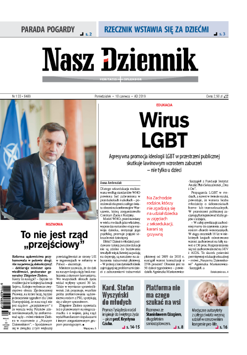 Nasz Dziennik z dnia 10.06.2019 wydanie PDF