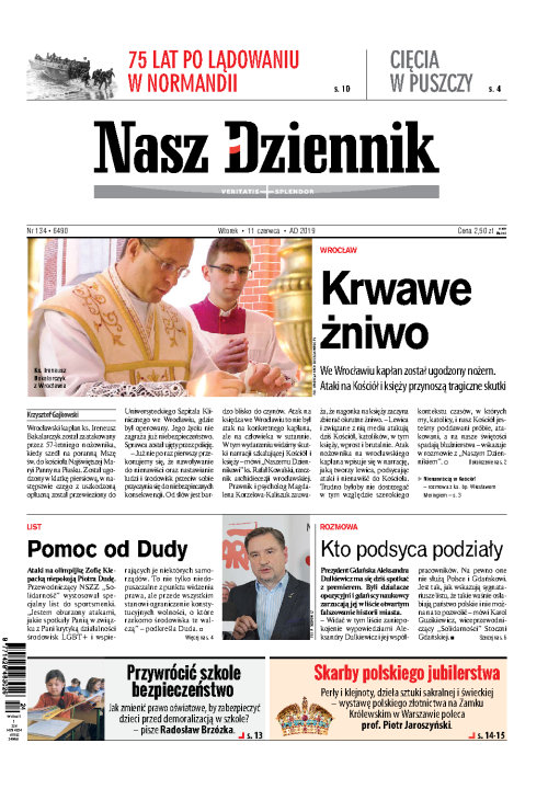 Nasz Dziennik z dnia 11.06.2019 wydanie PDF