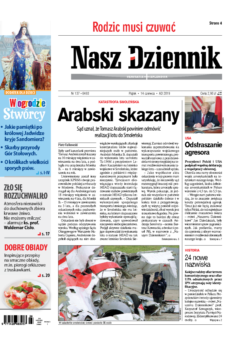 Nasz Dziennik z dnia 14.06.2019 wydanie PDF