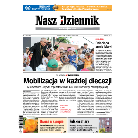 Nasz Dziennik z dnia 17.06.2019 wydanie PDF