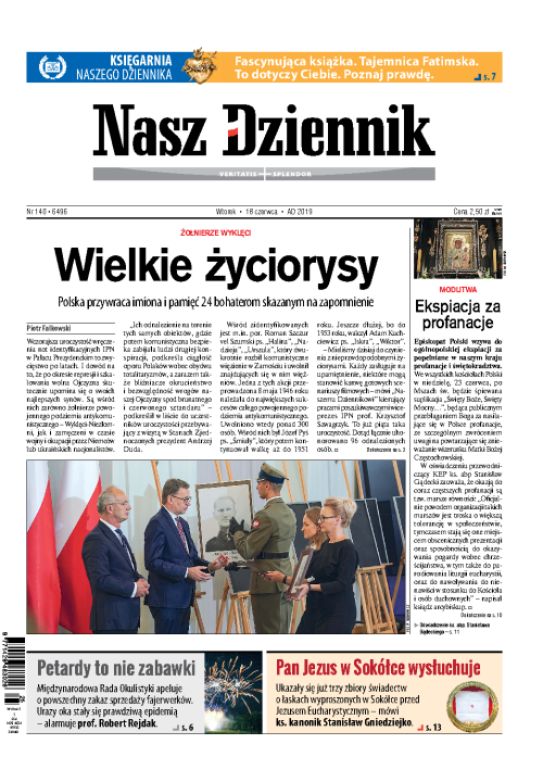 Nasz Dziennik z dnia 18.06.2019 wydanie PDF