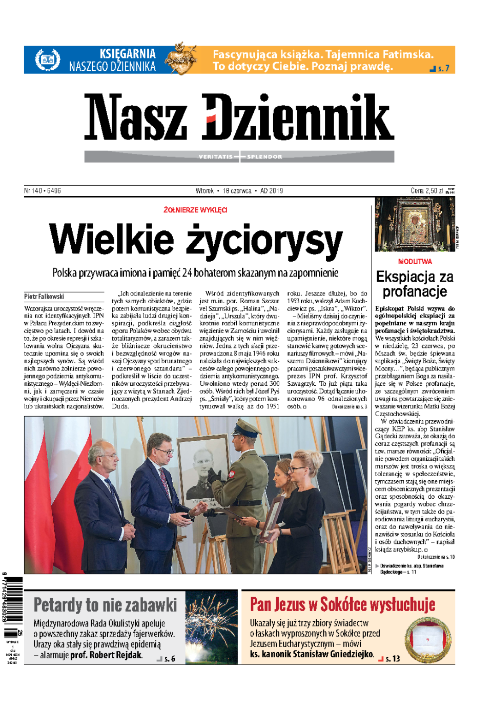 Nasz Dziennik z dnia 18.06.2019 wydanie PDF