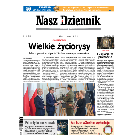 Nasz Dziennik z dnia 18.06.2019 wydanie PDF