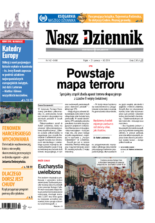 Nasz Dziennik z dnia 21.06.2019 wydanie PDF