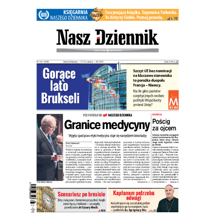 Nasz Dziennik z dnia 22.06.2019 wydanie PDF