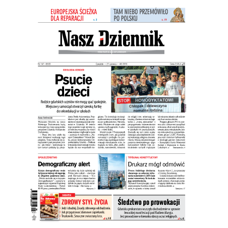 Nasz Dziennik z dnia 27.06.2019 wydanie PDF