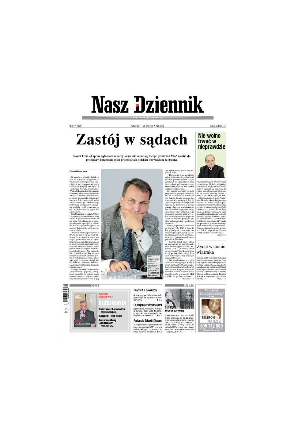 Nasz Dziennik z dnia 25.04.2013 wydanie PDF