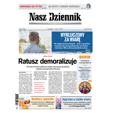 Nasz Dziennik z dnia 01.07.2019 wydanie PDF