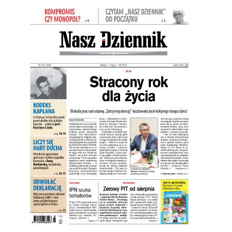 Nasz Dziennik z dnia 02.07.2019 wydanie PDF