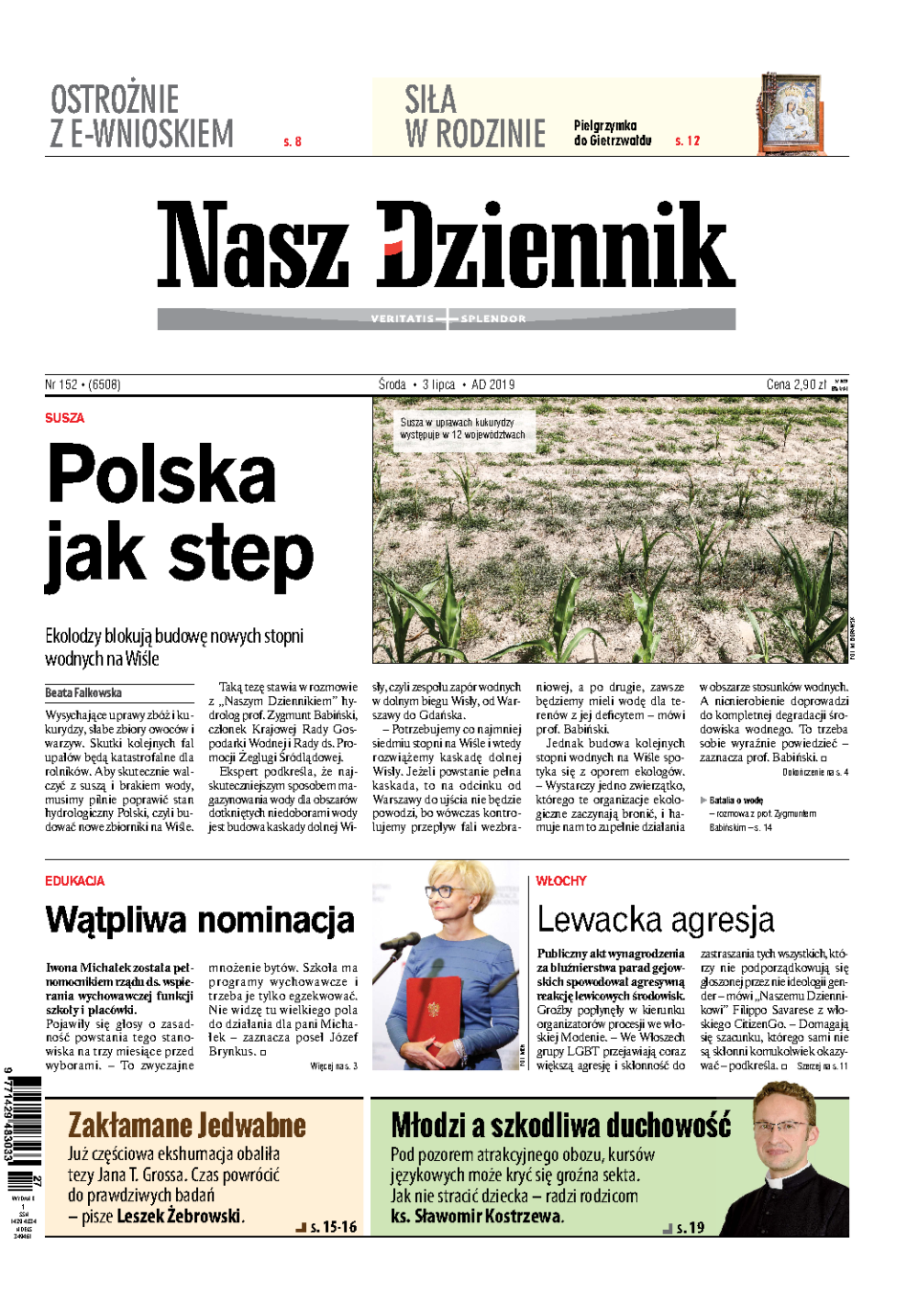 Nasz Dziennik z dnia 03.07.2019 wydanie PDF