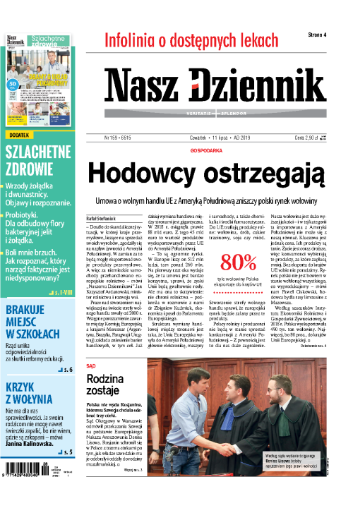 Nasz Dziennik z dnia 11.07.2019 wydanie PDF