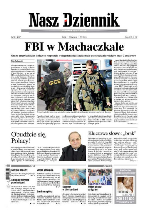 Nasz Dziennik z dnia 26.04.2013 wydanie PDF