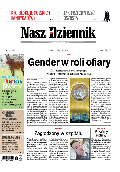 Nasz Dziennik z dnia 12.07.2019 wydanie PDF