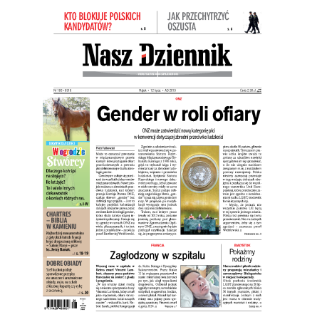 Nasz Dziennik z dnia 12.07.2019 wydanie PDF