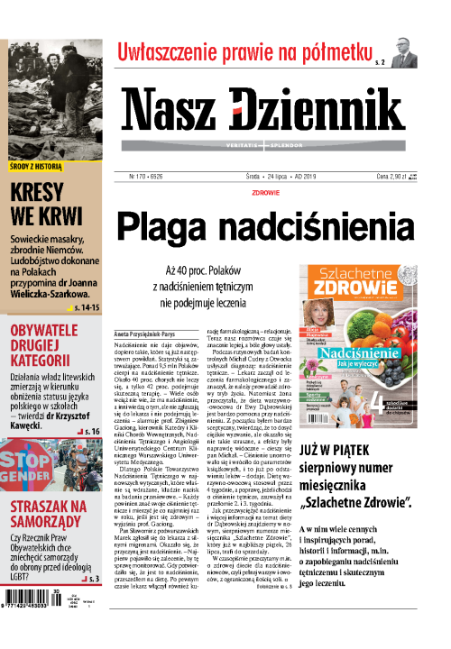 Nasz Dziennik z dnia 24.07.2019 wydanie PDF