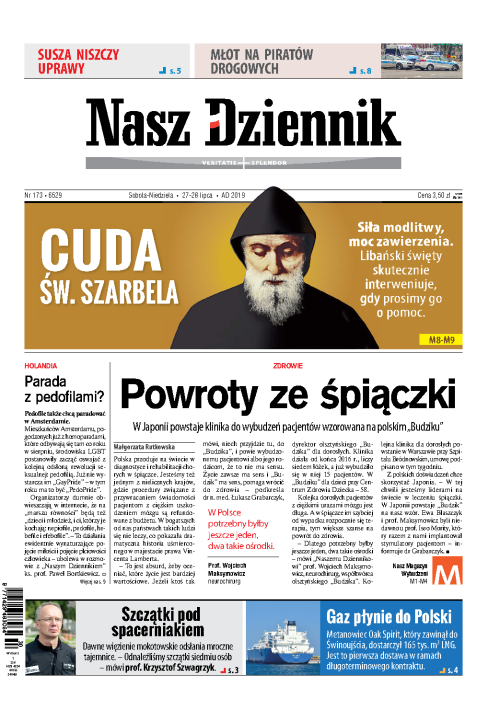 Nasz Dziennik z dnia 27.07.2019 wydanie PDF