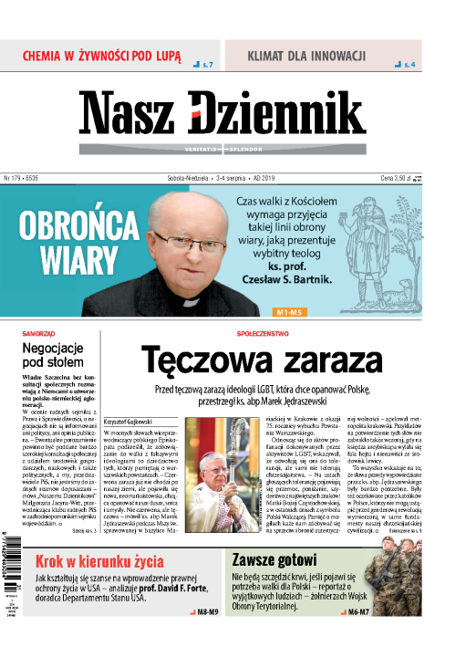 Nasz Dziennik z dnia 03.08.2019 wydanie PDF