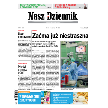 Nasz Dziennik z dnia 13.08.2019 wydanie PDF
