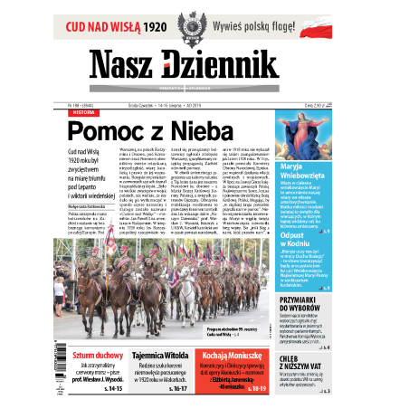 Nasz Dziennik z dnia 14.08.2019 wydanie PDF