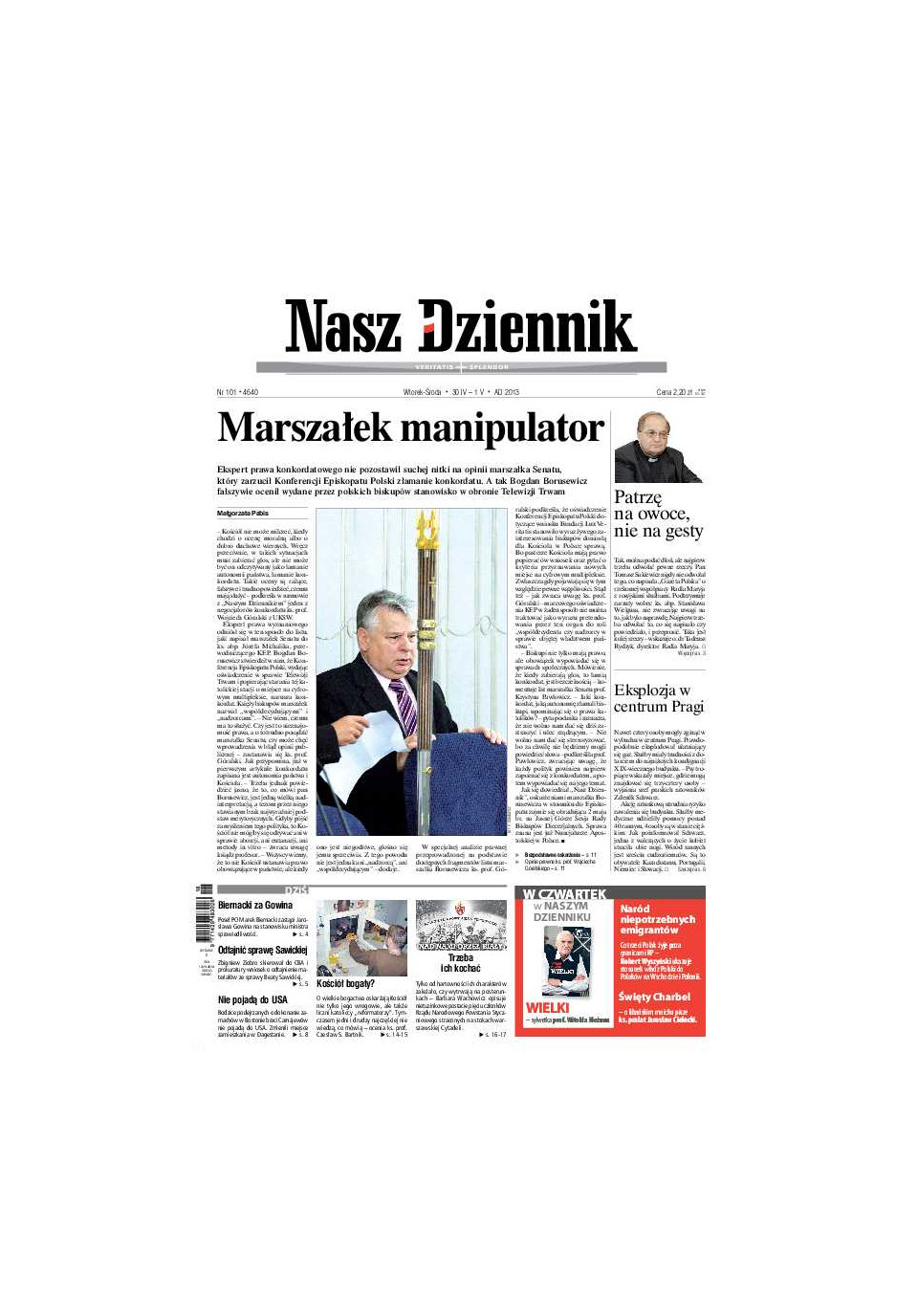 Nasz Dziennik z dnia 30.04.2013 wydanie PDF