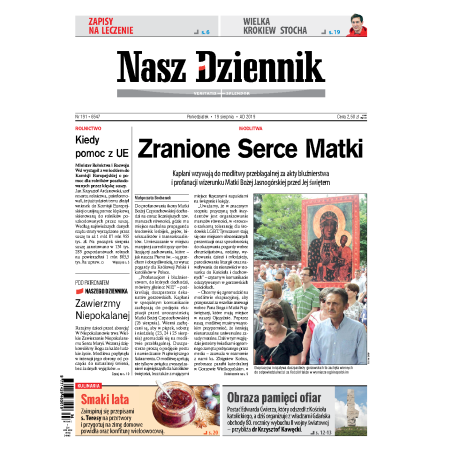 Nasz Dziennik z dnia 19.08.2019 wydanie PDF
