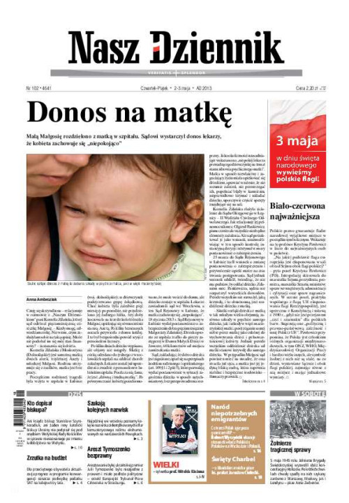 Nasz Dziennik z dnia 02.05.2013 wydanie PDF