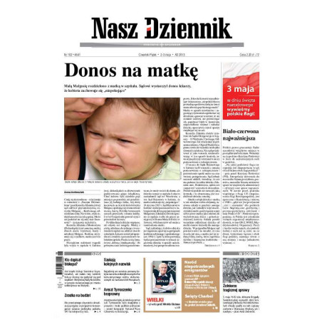 Nasz Dziennik z dnia 02.05.2013 wydanie PDF