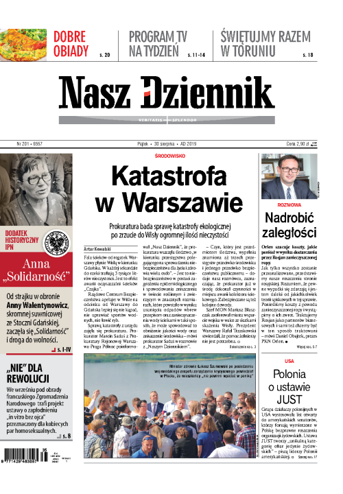 Nasz Dziennik z dnia 30.08.2019 wydanie PDF