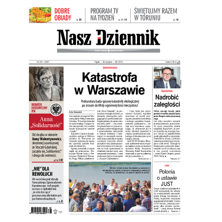 Nasz Dziennik z dnia 30.08.2019 wydanie PDF
