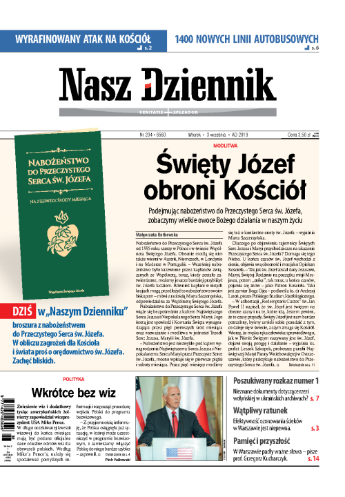 Nasz Dziennik z dnia 03.09.2019 wydanie PDF