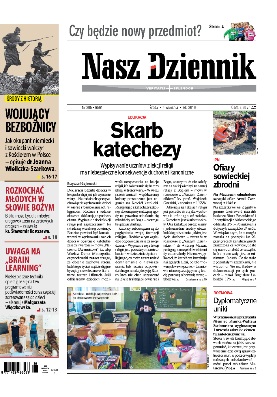 Nasz Dziennik z dnia 04.09.2019 wydanie PDF