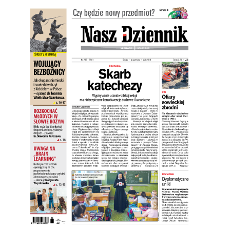 Nasz Dziennik z dnia 04.09.2019 wydanie PDF
