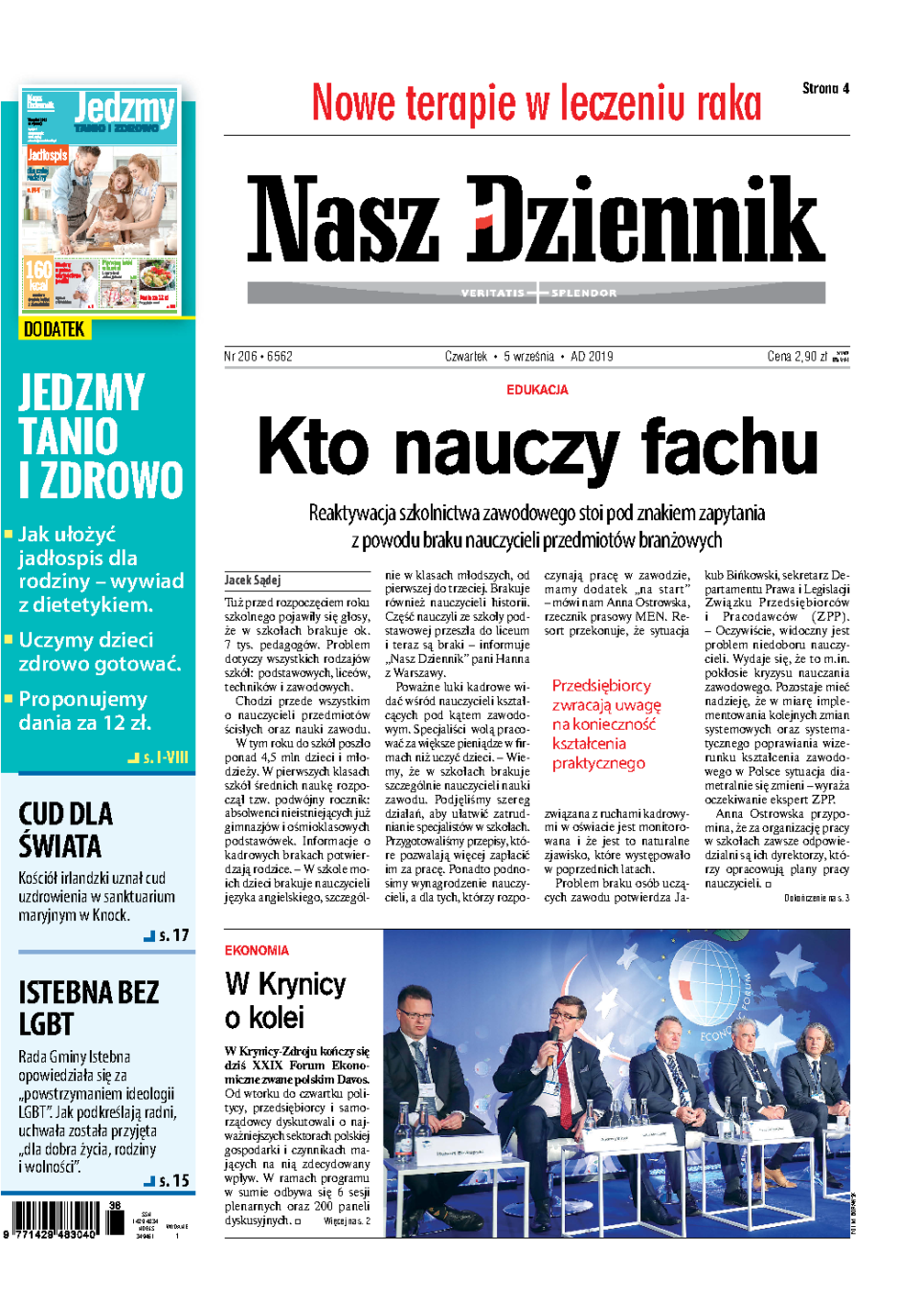 Nasz Dziennik z dnia 05.09.2019 wydanie PDF