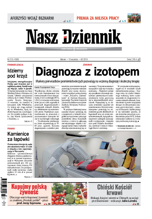 Nasz Dziennik z dnia 10.09.2019 wydanie PDF
