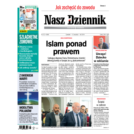 Nasz Dziennik z dnia 12.09.2019 wydanie PDF