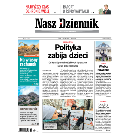 Nasz Dziennik z dnia 18.09.2019 wydanie PDF