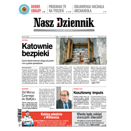 Nasz Dziennik z dnia 20.09.2019 wydanie PDF