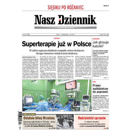 Nasz Dziennik z dnia 02.10.2019 wydanie PDF