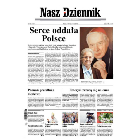 Nasz Dziennik z dnia 07.05.2013 wydanie PDF