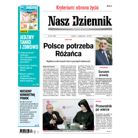 Nasz Dziennik z dnia 03.10.2019 wydanie PDF