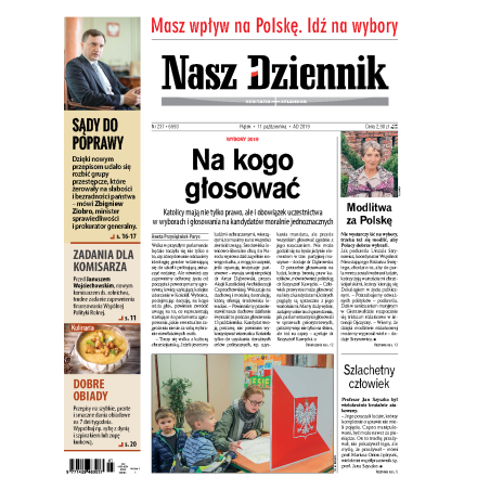 Nasz Dziennik z dnia 11.10.2019 wydanie PDF